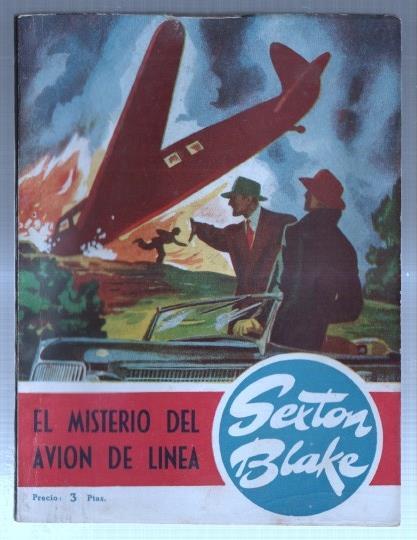 Sexton Blake numero 13: El misterio del avion de linea