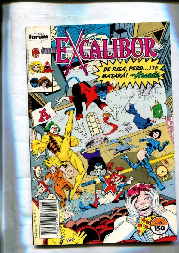 Excalibur volumen 1 numero 05: Con vosotros Los Payasos