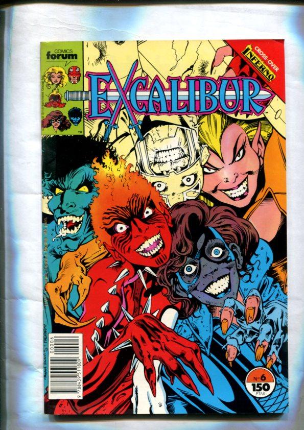 Excalibur volumen 1 numero 06: Cross-Over Inferno