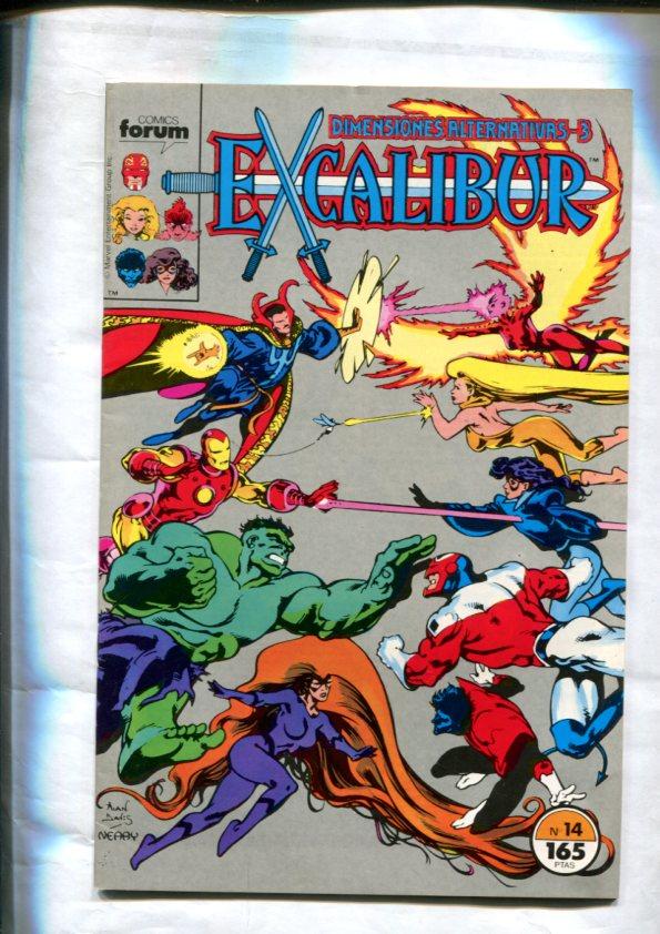 Excalibur volumen 1 numero 14: Dimensiones alternativas-3