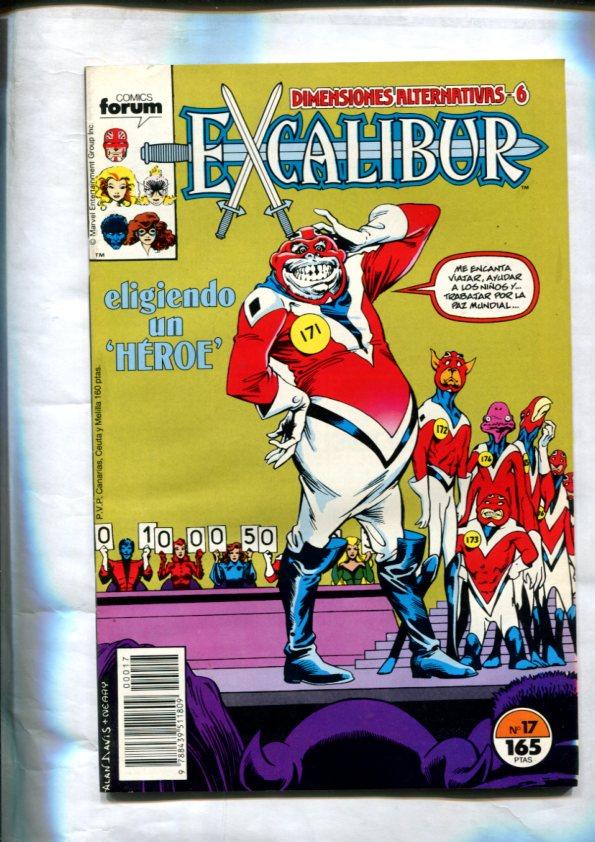 Excalibur volumen 1 numero 17: Dimensiones alternativas-6