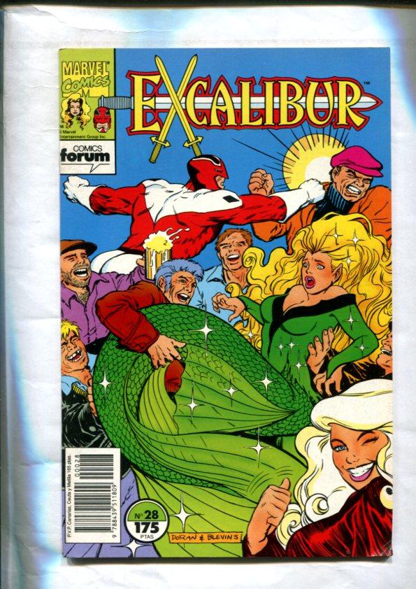 Excalibur volumen 1 numero 28: Como un pez fuera del agua