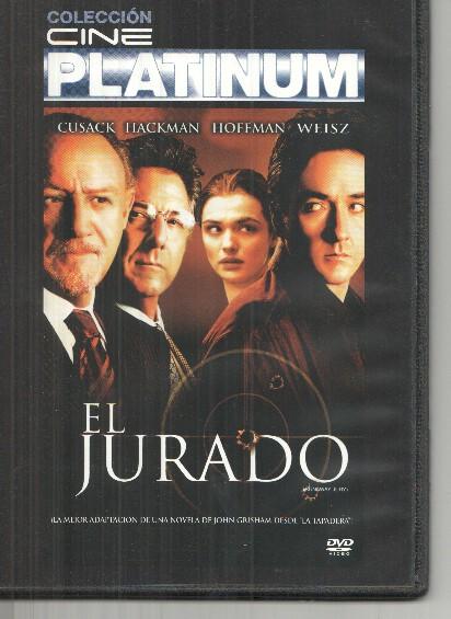 DVD: El jurado (Cusach, Hackman, Hoffman, Weisz)