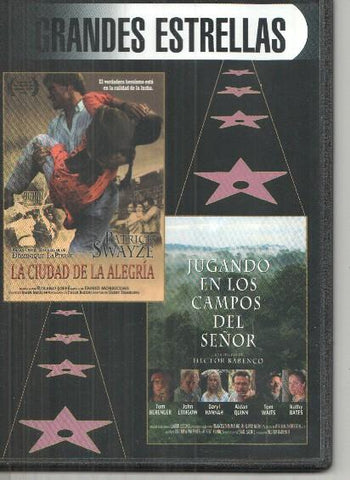 DVD: Grandes estrellas:; La ciudad de la alegria, Jugando en los campos del señor
