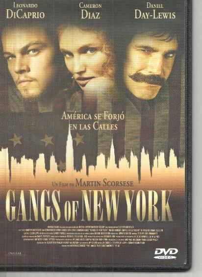 DVD: Gangs of New York (Leonardo Dicaprio, Cameron Diaz, Daniel Day Lewis)