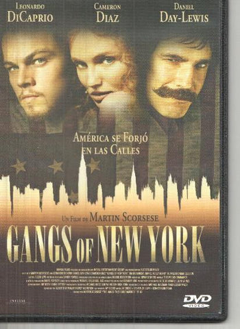 DVD: Gangs of New York (Leonardo Dicaprio, Cameron Diaz, Daniel Day Lewis)