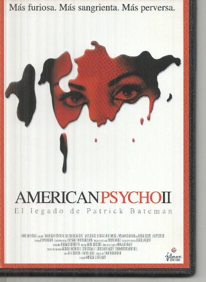 DVD: American Psycho II: el legado de Patrick Bateman