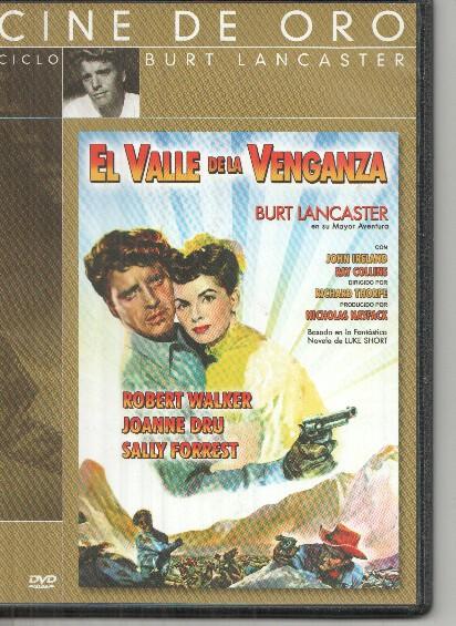 DVD: Cine de Oro: El valle de la venganza (Burt Lancaster, Robert Walker, Joanne Dru)