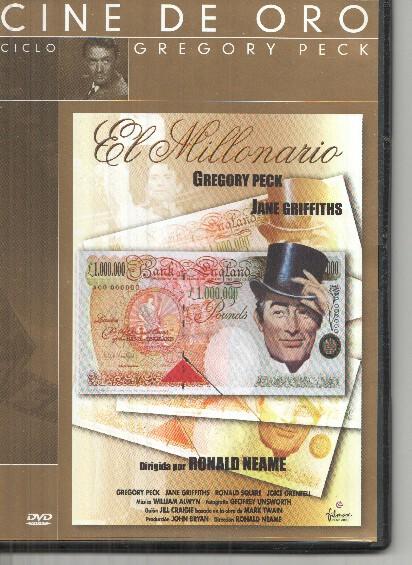 DVD: Cine de Oro: El millonario (Gregory Peck, Jane Griffiths)
