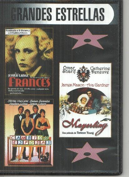 DVD: Cine Grandes Estrellas: Frances, Mayerling, Cambio de esposas