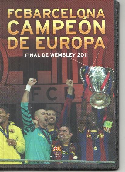 DVD: FC Barcelona: Campeon de Europa, final de Wembley 2011