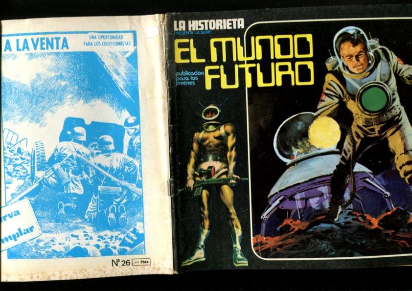 Mundo Futuro-La Historieta numero 26: (numerado 3 en trasera)