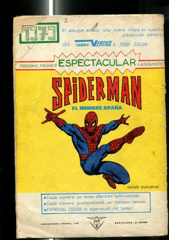 Vertice: Los 4 Fantasticos volumen 3 numero 18: (numerado 1 en trasera) (aviejado)