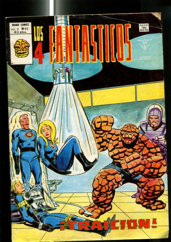 Vertice: Los 4 Fantasticos volumen 3 numero 23: Traicion
