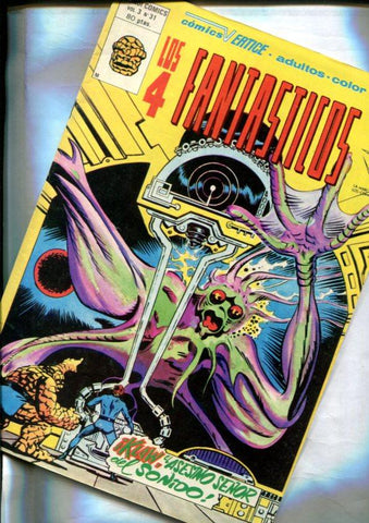 Vertice: Los 4 Fantasticos volumen 3 numero 31: (numerado 4 en trasera)