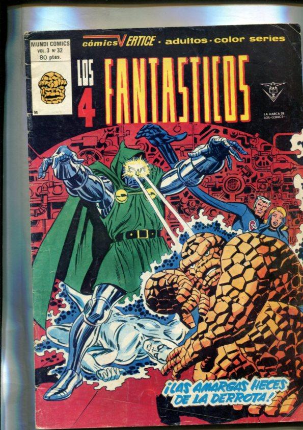 Vertice: Los 4 Fantasticos volumen 3 numero 32: (numerado 2 en trasera)