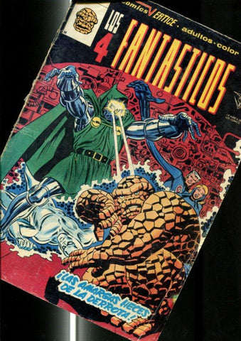 Vertice: Los 4 Fantasticos volumen 3 numero 32: (numerado 4 en trasera)