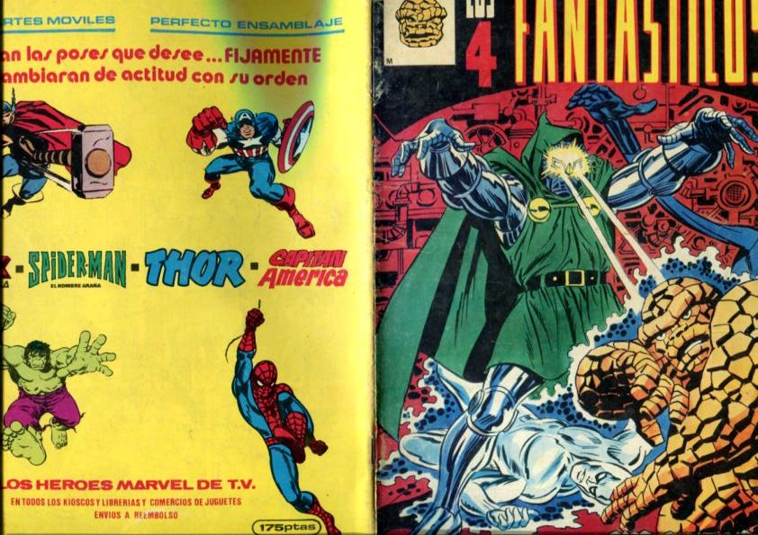 Vertice: Los 4 Fantasticos volumen 3 numero 32: (numerado 5 en trasera)