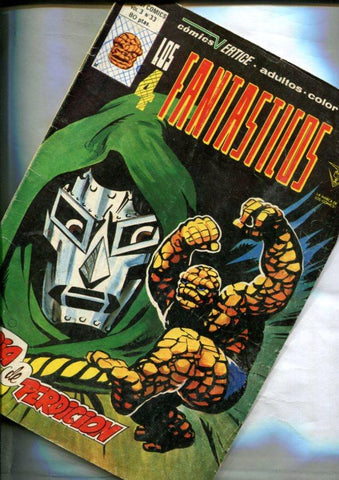 Vertice: Los 4 Fantasticos volumen 3 numero 33: (numerado 4 en trasera)