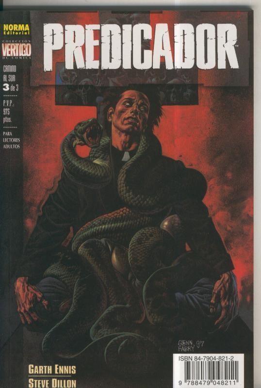 Coleccion Vertigo numero 076: Predicador: Camino al sur numero 3