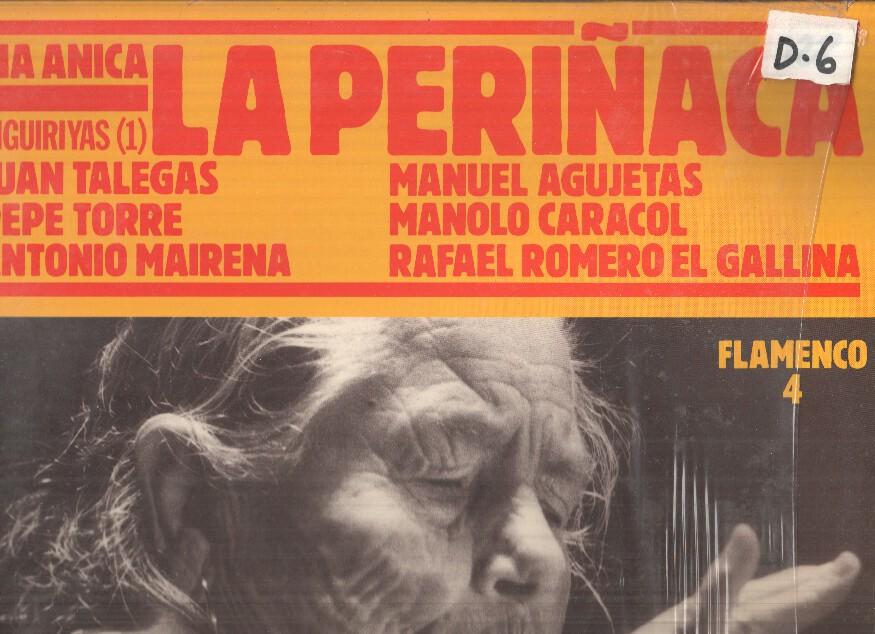 LP: Flamenco 4, La Periñaca, Tia Anica Siguiriyas (1)