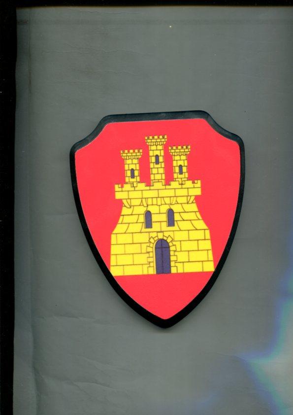 Escudo pared pequeño: escudo armas apellido GONZALEZ