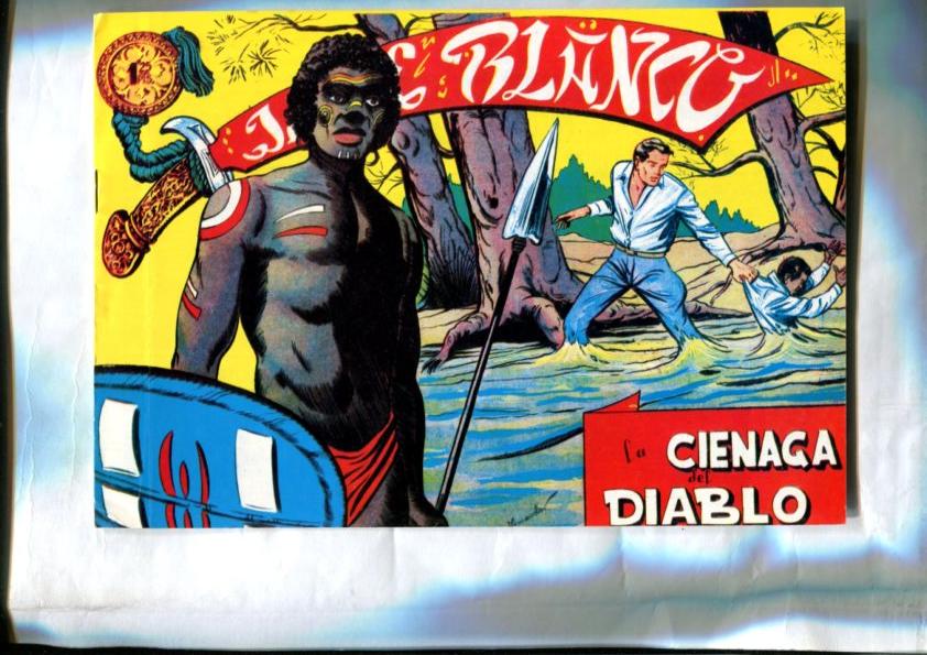 Facsimil: Jeque Blanco numero 128: La cienaga del diablo