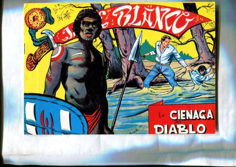 Facsimil: Jeque Blanco numero 128: La cienaga del diablo