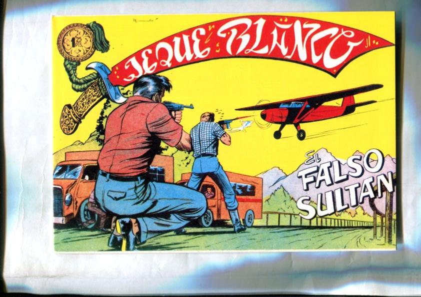 Facsimil: Jeque Blanco numero 130: El falso sultan