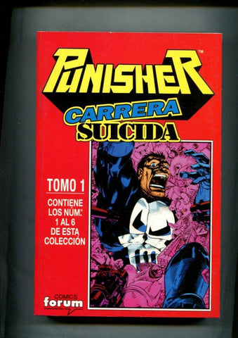 Punisher Carrera Suicida: retapado editorial con los numeros 1 al 6