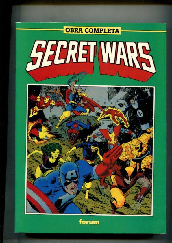 Obra completa: Secret Wars, serie limitada de 12 cuadernos