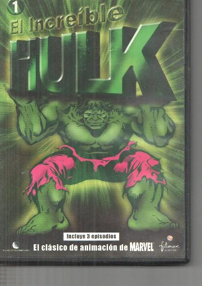 DVD: El increible Hulk volumen 3: contiene 3 episodios de la serie dibujos