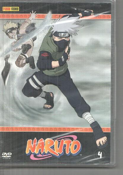 DVD: Naruto volumen 4 (con precinto original)