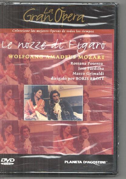 DVD: La gran opera: le nozze di Figaro de Mozart, dirige Boris Brott con Rossana Potenza, Jose Fardilha y Marco Grimaldi