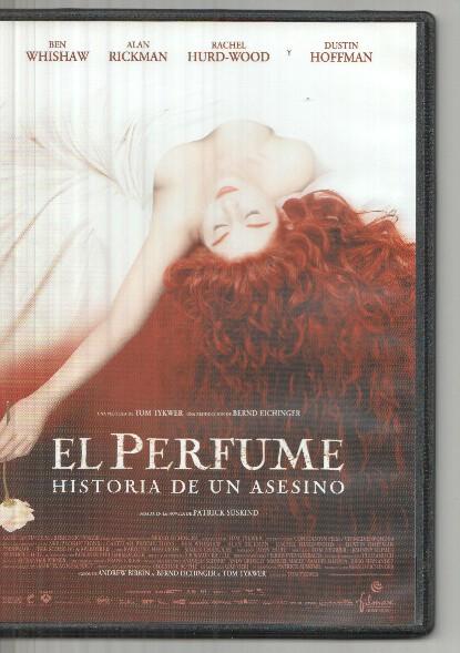 DVD: El perfume, historia de un asesino con Dustin Hoffman, Ben Whishaw, Rachel Hurd Wood