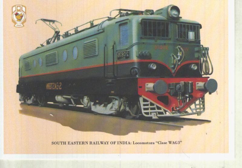 Postal / Postcard: El Boletin serie 1 numero 08 de 12: South Eastern Railway of India