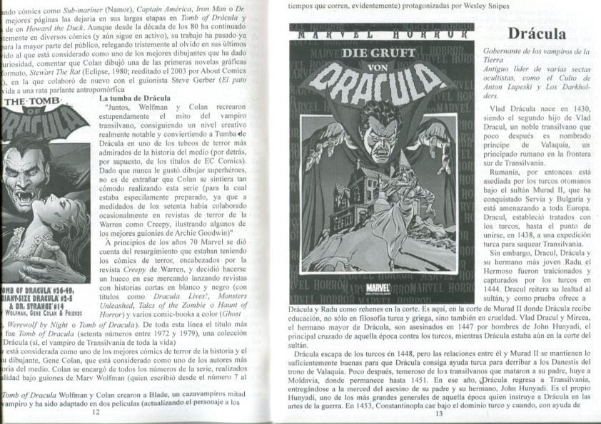 El Boletin Especial numero 020: Dracula (otoño 2005)