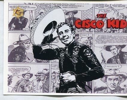 Postal / Postcard: El Boletin serie 2: The Cisco Kid (clasicos del Western) numero 04 de 12