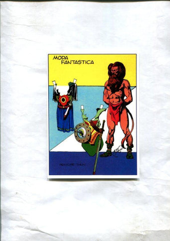 Postal / Postcard: El Boletin serie 5 numero 04 de 12: Flash Gordon: Moda Fantastica: Principe Thun