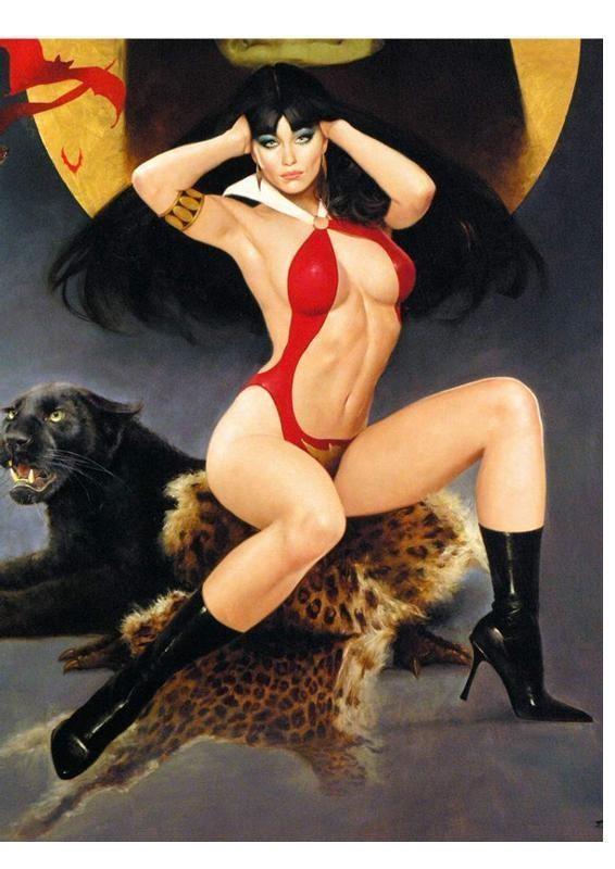 El Boletin: Poster DIN 3 numero 041: Vampirella modelo 01
