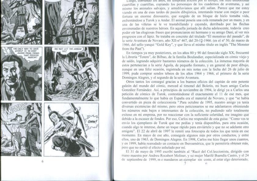 Fanzine: El Boletin Especial numero 069: Alberto Giolitti y Turok volumen 1