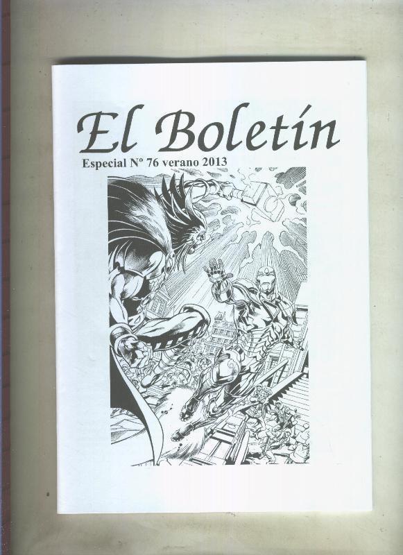 El Boletin Especial numero 076: Iron Man (El Hombre de Hierro)