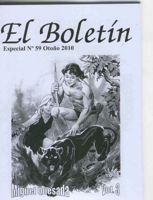 Fanzine: El Boletin Especial numero 059: Miguel Quesada volumen 3