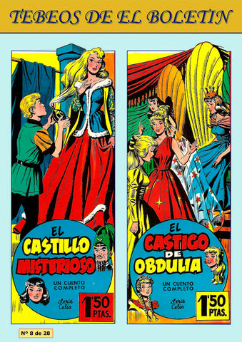 Los Tebeos de El Boletin numero 112: Celia, suplemento pulgarcito: El castillo misterioso y El castigo de Obdulia