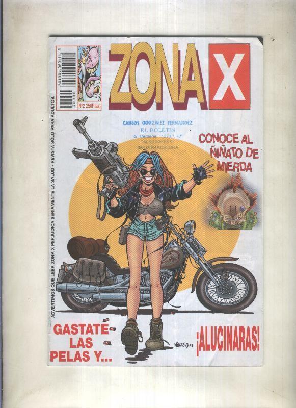 Zona X numero 2 (sello El Boletin en cubierta)