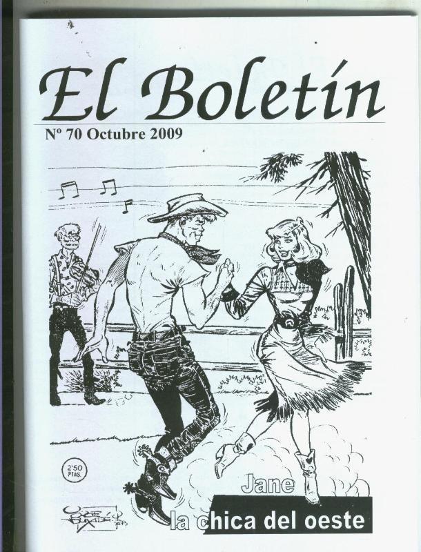 El Boletin trimestral numero 070 (octubre 2009): Buixade y Jane