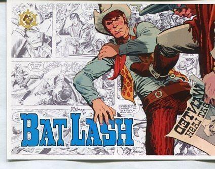 Postal / Postcard: El Boletin serie 2: Bat Lash (clasicos del Western) numero 03 de 12:  Bat Lash