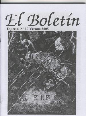 El Boletin Especial numero 017: La historieta de terror en Chile