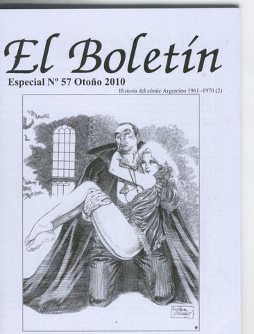 Fanzine: El Boletin Especial numero 057: Historia del comic argentino 1971-1970  volumen 2