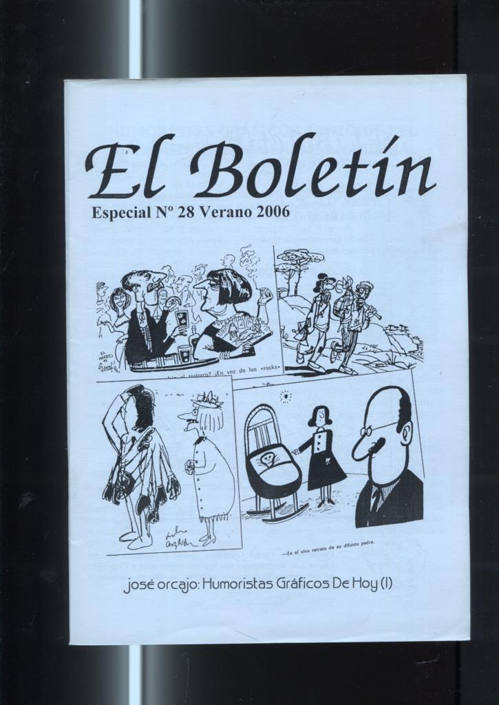 El Boletin Especial numero 028: Los humoristas graficos numero 1